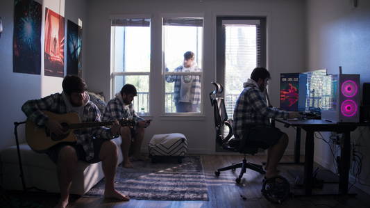 Actor Duplication with Camera Movement VFX Footage