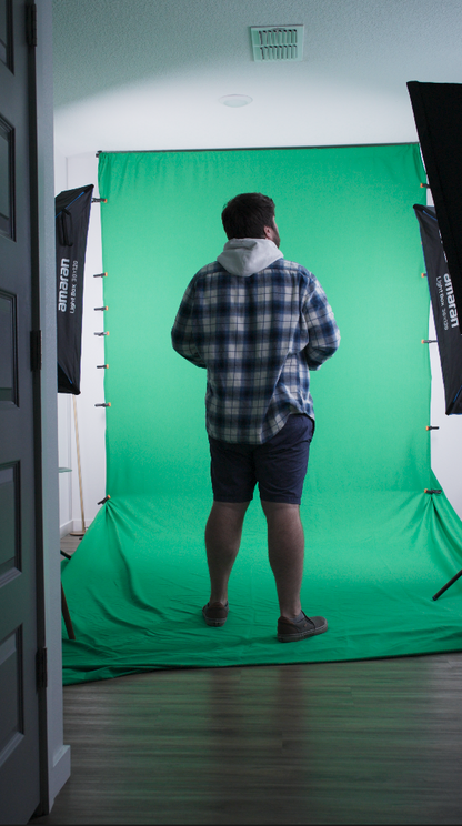 Green Screen VFX footage with Camera Movement
