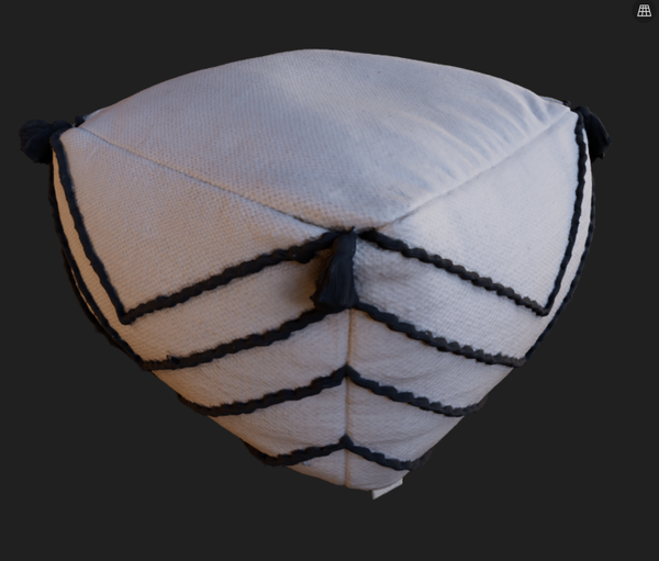 Bean Bag Chair 3D Model