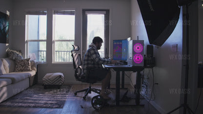 Actor Duplication with Camera Movement VFX Footage