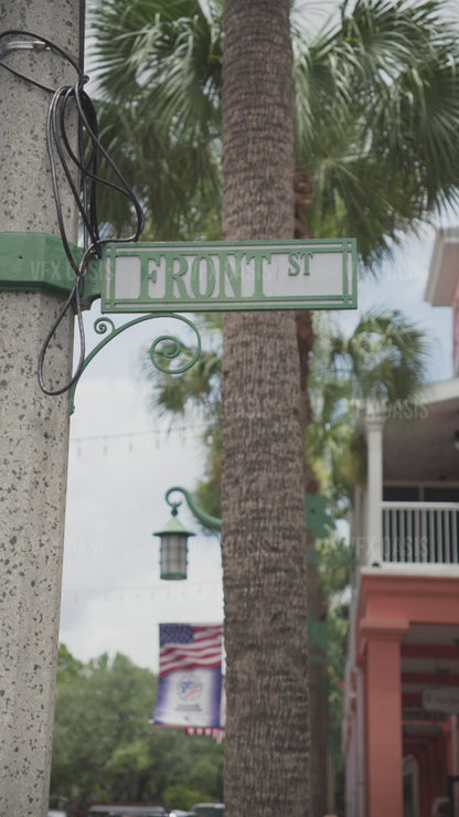 Streetsign VFX Cleanup Footage