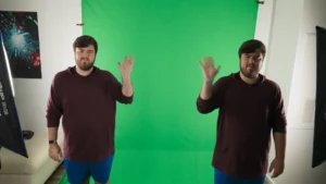 Free Actor Duplication VFX Practice Footage
