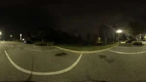 Parking Lot Night Warm HDRI