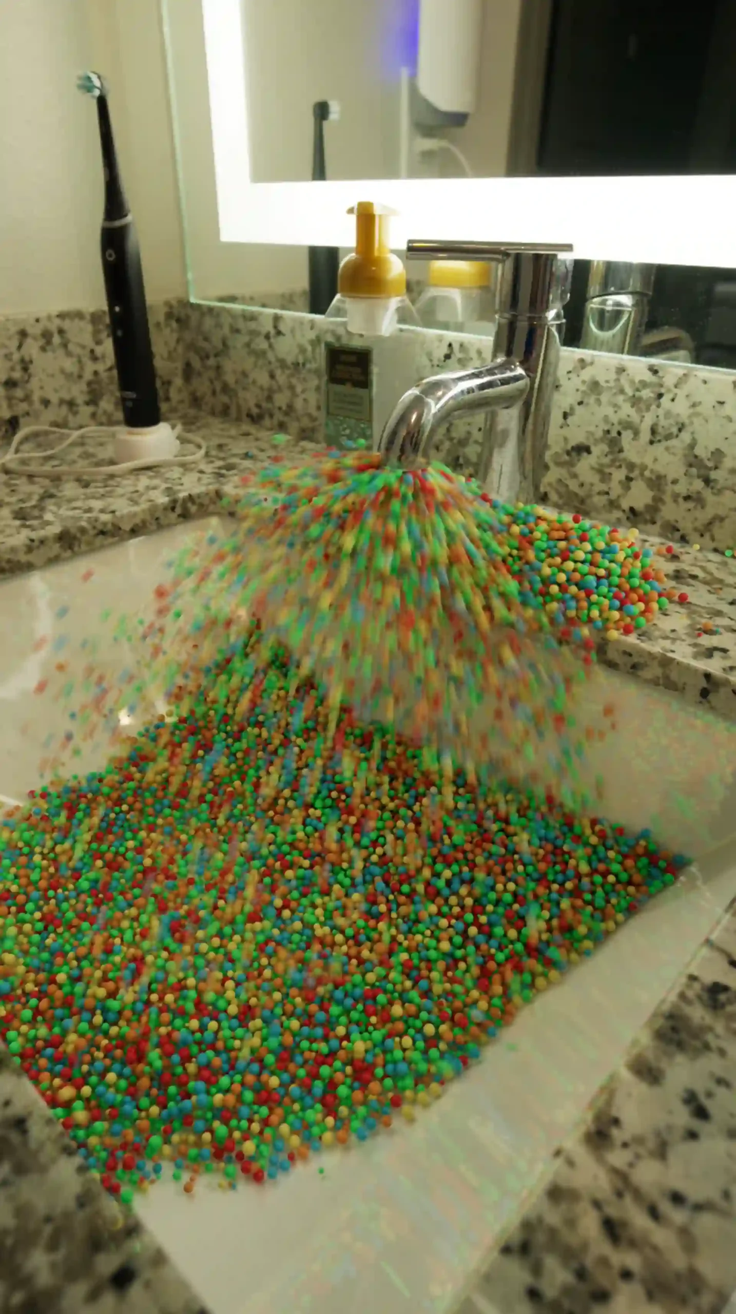 Sink CGI Advertising VFX Practice Footage