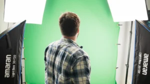 Falling Down Green Screen VFX Practice Footage