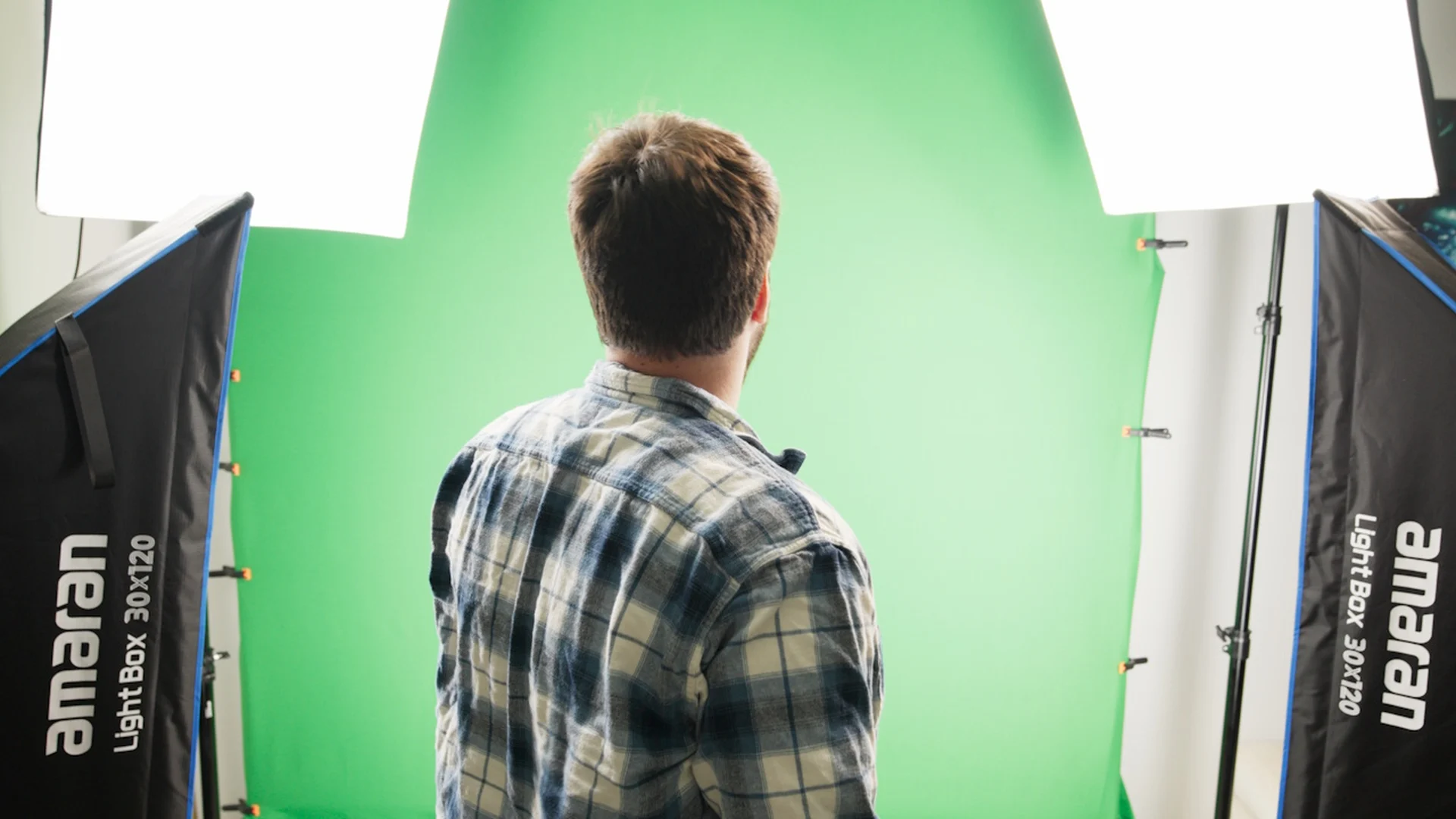 Falling Down Green Screen VFX Practice Footage