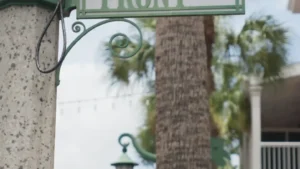 Streetsign VFX Cleanup Footage